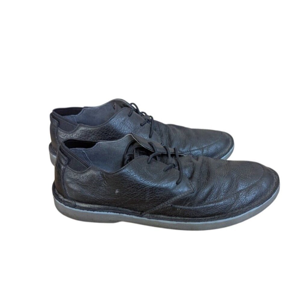 Camper Morry's Mens Shoe Leather Lace-up Black Sz 41 EU / 8 US